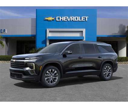 2024 Chevrolet Traverse LT 1LT is a Black 2024 Chevrolet Traverse LT SUV in Vero Beach FL