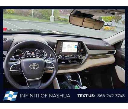 2022 Toyota Highlander XLE is a Black 2022 Toyota Highlander XLE SUV in Nashua NH