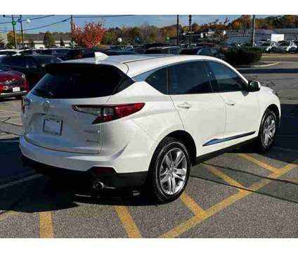 2021 Acura RDX Advance Package is a Silver, White 2021 Acura RDX Advance Package SUV in Milford MA