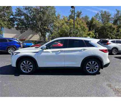 2020 Infiniti QX50 LUXE is a White 2020 Infiniti QX50 Luxe Station Wagon in Leesburg FL