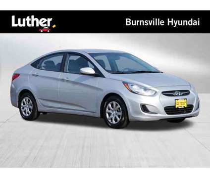 2013 Hyundai Accent GLS is a Silver 2013 Hyundai Accent GLS Car for Sale in Burnsville MN