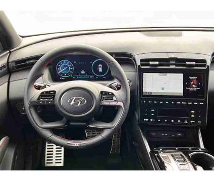 2024 Hyundai Tucson Hybrid N Line is a Grey 2024 Hyundai Tucson Hybrid in West Islip NY