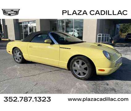 2002 Ford Thunderbird w/Hardtop Deluxe is a Yellow 2002 Ford Thunderbird Convertible in Leesburg FL