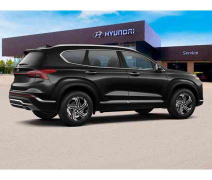 2022 Hyundai Santa Fe SEL is a Black 2022 Hyundai Santa Fe SUV in Matteson IL