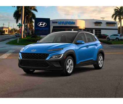 2022 Hyundai Kona SEL is a Blue 2022 Hyundai Kona SEL SUV in Delray Beach FL