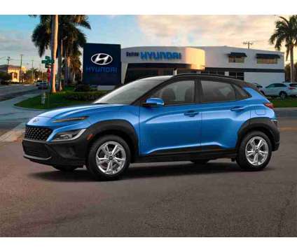 2022 Hyundai Kona SEL is a Blue 2022 Hyundai Kona SEL SUV in Delray Beach FL