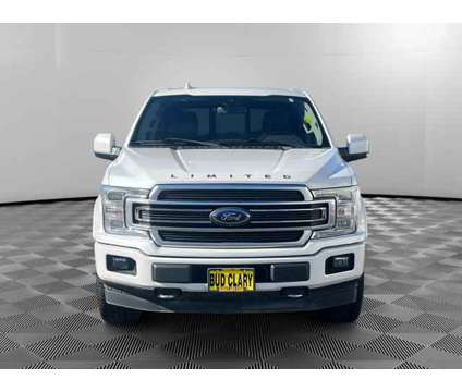 2019 Ford F-150 Limited is a Silver, White 2019 Ford F-150 Limited Truck in Moses Lake WA