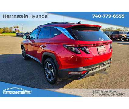 2022 Hyundai Tucson Limited is a Red 2022 Hyundai Tucson Limited SUV in Chillicothe OH