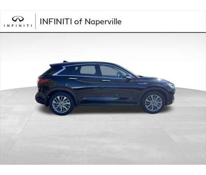 2024 Infiniti QX50 PURE is a Black 2024 Infiniti QX50 Pure Station Wagon in Naperville IL