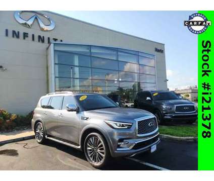 2021 Infiniti QX80 SENSORY AWD is a Grey 2021 Infiniti QX80 SUV in Hartford CT