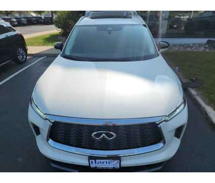 2023 Infiniti QX60 SENSORY AWD is a White 2023 Infiniti QX60 SUV in Hartford CT