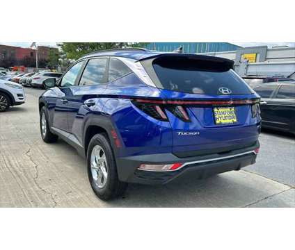 2022 Hyundai Tucson SEL is a Blue 2022 Hyundai Tucson SUV in Stamford CT