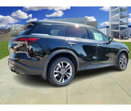 2024 Infiniti QX60 LUXE is a Black 2024 Infiniti QX60 Luxe Car for Sale in Atlanta GA