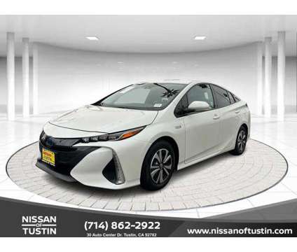 2018 Toyota Prius Prime Premium is a White 2018 Toyota Prius Prime Premium Hatchback in Tustin CA