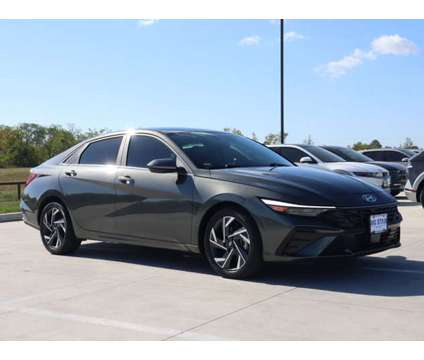 2024 Hyundai Elantra SEL is a Grey 2024 Hyundai Elantra Sedan in Friendswood TX