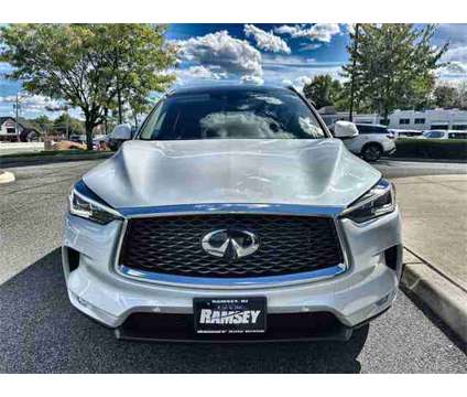 2023 Infiniti QX50 SENSORY AWD is a White 2023 Infiniti QX50 Station Wagon in Ramsey NJ