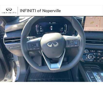 2025 Infiniti QX60 LUXE AWD is a Grey 2025 Infiniti QX60 Luxe SUV in Naperville IL