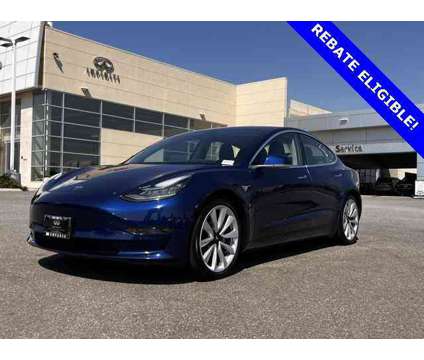 2018 Tesla Model 3 Long Range is a Blue 2018 Tesla Model 3 Long Range Sedan in Ontario CA