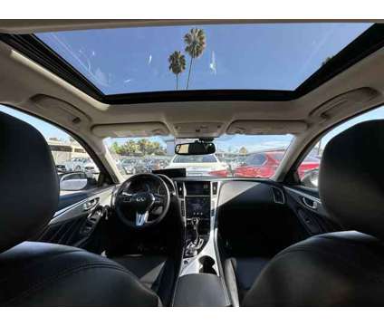 2021 Infiniti Q50 LUXE is a White 2021 Infiniti Q50 Sedan in Torrance CA