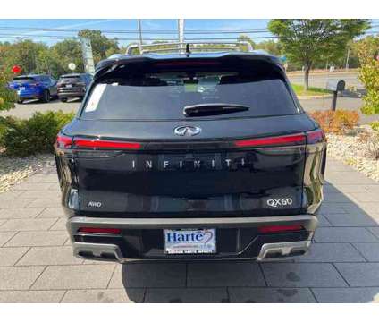 2025 Infiniti QX60 SENSORY AWD is a Black 2025 Infiniti QX60 SUV in Wallingford CT