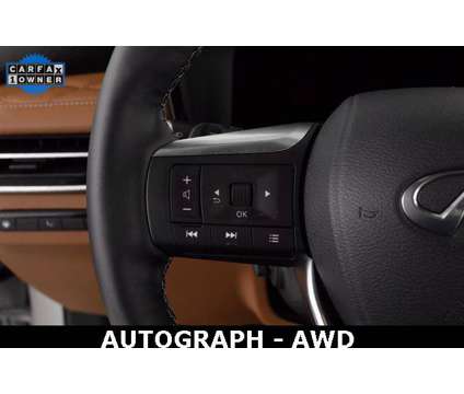 2025 Infiniti QX60 AUTOGRAPH AWD is a Black, White 2025 Infiniti QX60 SUV in Grand Rapids MI