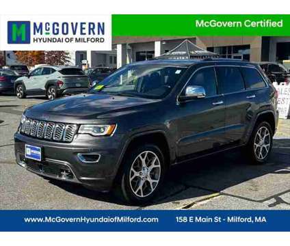 2021 Jeep Grand Cherokee Overland 4X4 is a Grey 2021 Jeep grand cherokee Overland SUV in Milford MA