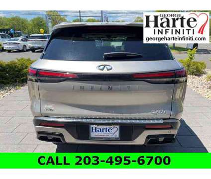 2023 Infiniti QX60 LUXE AWD is a Silver 2023 Infiniti QX60 Luxe SUV in Wallingford CT