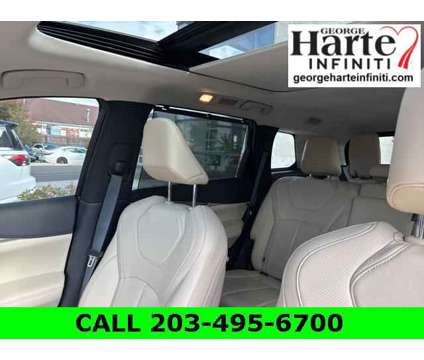 2024 Infiniti QX60 LUXE AWD is a White 2024 Infiniti QX60 Luxe SUV in Wallingford CT