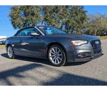 2017 Audi A5 Sport is a Black, Grey 2017 Audi A5 3.2 quattro Convertible in Leesburg FL