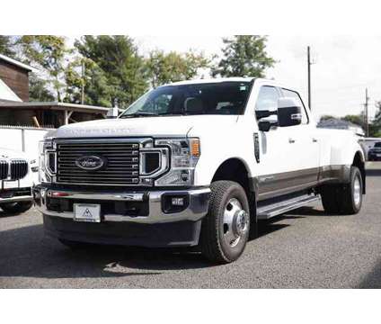 2021 Ford F-350 Super Duty LARIAT is a White 2021 Ford F-350 Super Duty Car for Sale in Rahway NJ