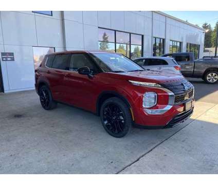 2024 Mitsubishi Outlander SE Black Edition w/Pano Roof is a Black 2024 Mitsubishi Outlander SE SUV in Portland OR