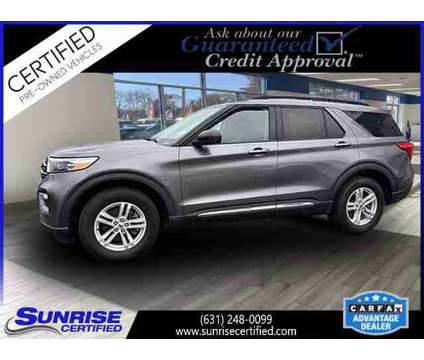 2021 Ford Explorer XLT is a Grey 2021 Ford Explorer XLT SUV in West Babylon NY