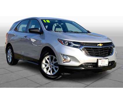 2018UsedChevroletUsedEquinoxUsedAWD 4dr is a Silver 2018 Chevrolet Equinox Car for Sale in Orangeburg NY