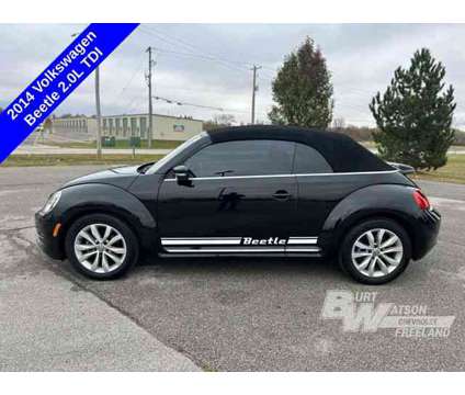 2014 Volkswagen Beetle 2.0 TDI is a Black 2014 Volkswagen Beetle 2.0T Convertible in Freeland MI