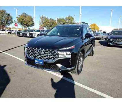 2022 Hyundai Santa Fe SEL is a Black 2022 Hyundai Santa Fe SUV in Joliet IL