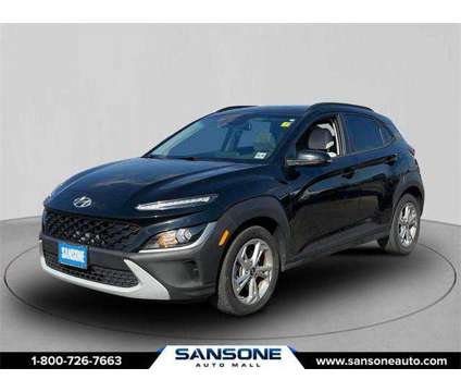 2022 Hyundai Kona SEL is a Black 2022 Hyundai Kona SEL SUV in Avenel NJ