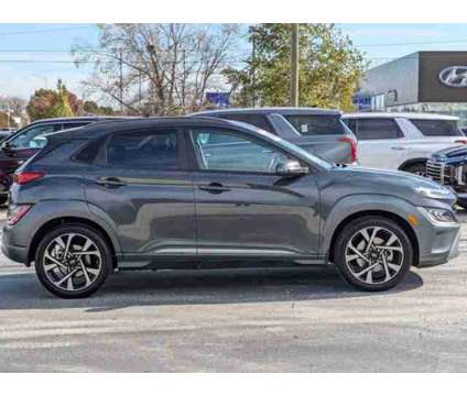 2022 Hyundai Kona Limited is a Grey 2022 Hyundai Kona Limited SUV in Tinley Park IL