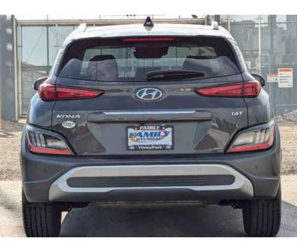 2022 Hyundai Kona Limited is a Grey 2022 Hyundai Kona Limited SUV in Tinley Park IL