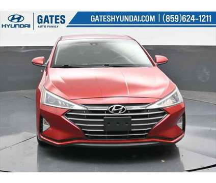 2019 Hyundai Elantra SEL is a Red 2019 Hyundai Elantra Sedan in Richmond KY