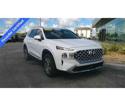 2022 Hyundai Santa Fe SEL is a White 2022 Hyundai Santa Fe SUV in Winter Haven FL