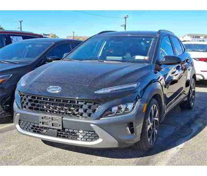 2022 Hyundai Kona Limited is a Black 2022 Hyundai Kona Limited SUV in Bloomfield NJ