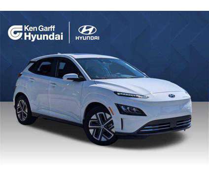 2023 Hyundai Kona Electric Limited is a White 2023 Hyundai Kona SUV in Salt Lake City UT