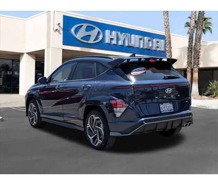 2024 Hyundai Kona N Line is a Blue 2024 Hyundai Kona SUV in Loma Linda CA