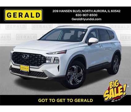 2023 Hyundai Santa Fe SEL is a White 2023 Hyundai Santa Fe SUV in North Aurora IL