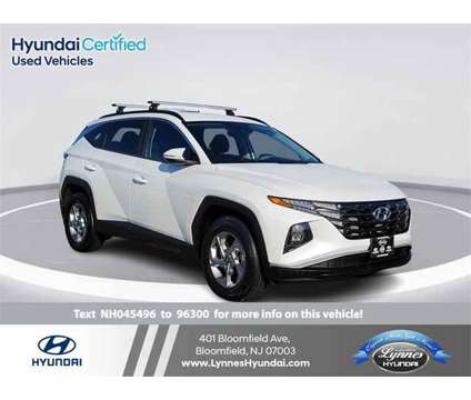 2022 Hyundai Tucson SEL is a White 2022 Hyundai Tucson SUV in Bloomfield NJ