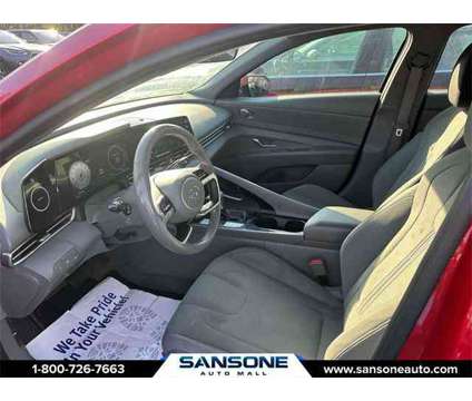 2021 Hyundai Elantra SEL is a Red 2021 Hyundai Elantra Sedan in Avenel NJ