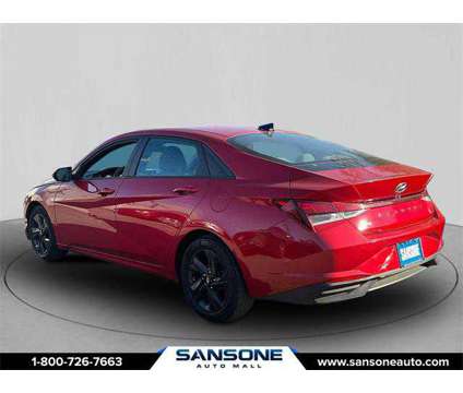 2021 Hyundai Elantra SEL is a Red 2021 Hyundai Elantra Sedan in Avenel NJ