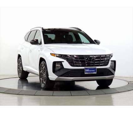 2024 Hyundai Tucson Hybrid N Line is a White 2024 Hyundai Tucson Hybrid in Schaumburg IL