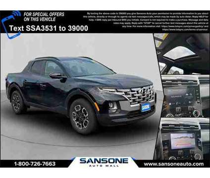 2023 Hyundai Santa Cruz SEL is a Black 2023 Truck in Avenel NJ