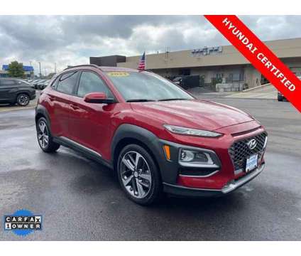 2021 Hyundai Kona Limited is a Red 2021 Hyundai Kona Limited SUV in New Haven CT